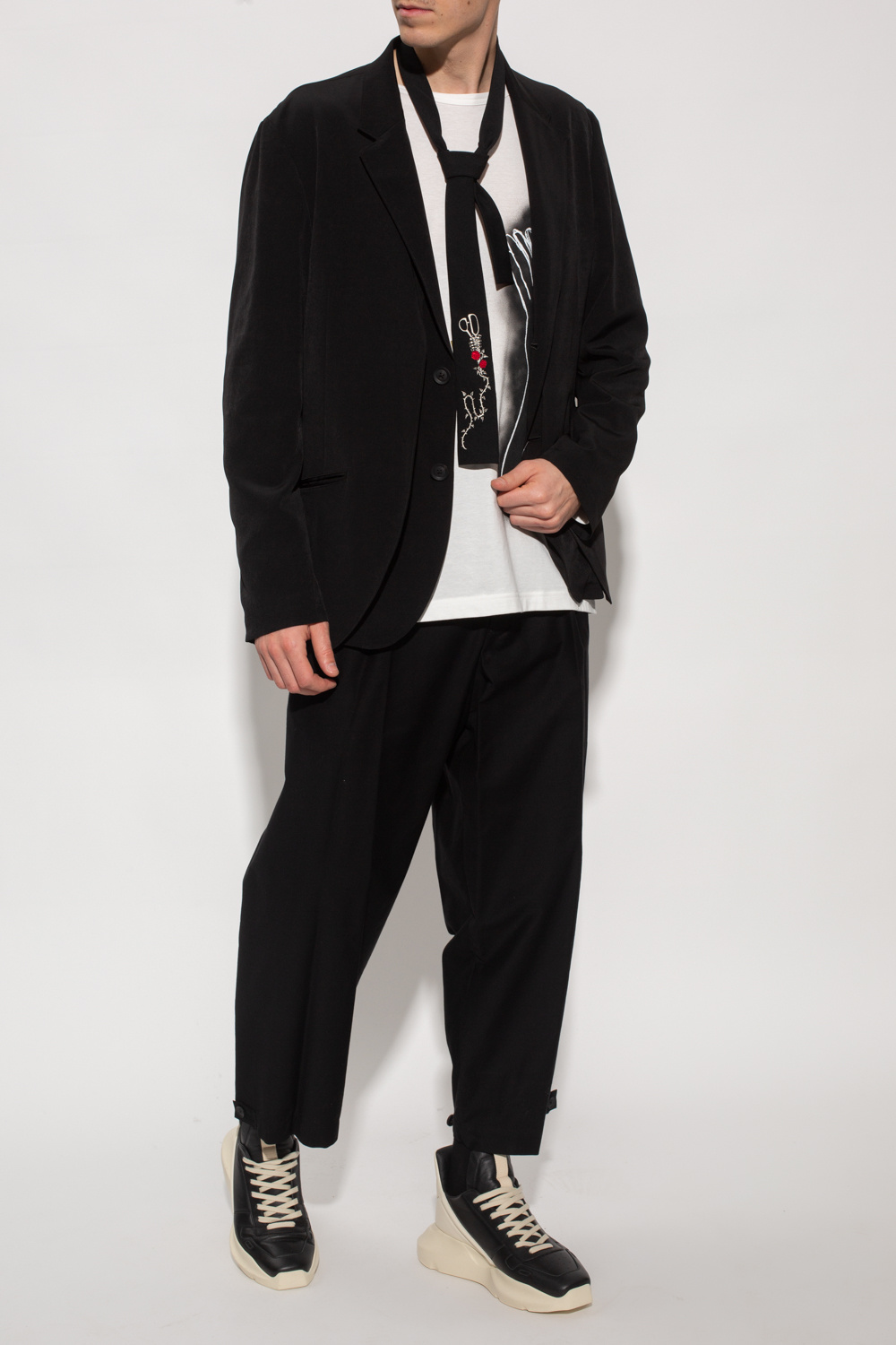 Black Blazer with pockets Yohji Yamamoto - paradise nyc cant touch